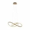 JUST LIGHT. Suspension LED Maria, 3-step-dim, laiton| Suspensions Led|Suspensions