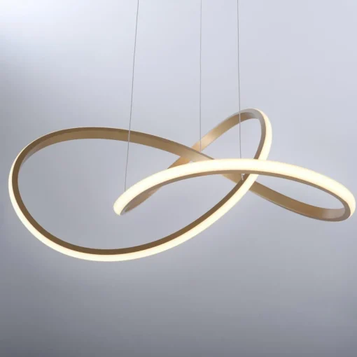 JUST LIGHT. Suspension LED Maria, 3-step-dim, laiton| Suspensions Led|Suspensions