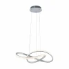 JUST LIGHT. Suspension LED Maria, 3-step-dim, aluminium| Suspensions Led|Suspensions