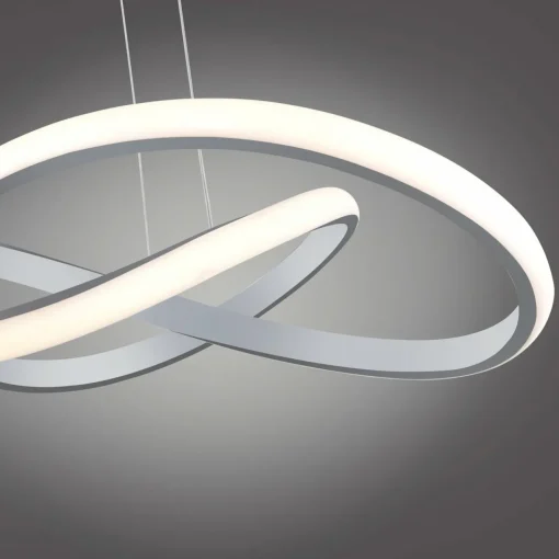 JUST LIGHT. Suspension LED Maria, 3-step-dim, aluminium| Suspensions Led|Suspensions