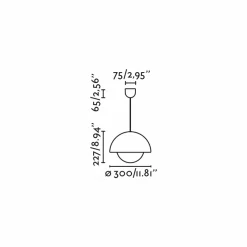 FARO BARCELONA Suspension LED Marisol, noir, acier/verre, Ø 30 cm| Suspensions Led|Suspensions