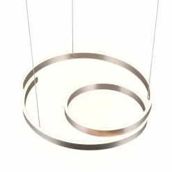 Trio Lighting Suspension LED Marnie, switch-dim, aluminium| Suspensions Led|Suspensions