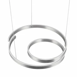 Trio Lighting Suspension LED Marnie, switch-dim, aluminium| Suspensions Led|Suspensions
