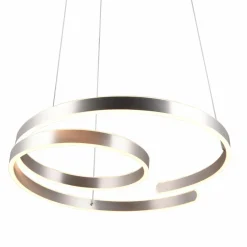Trio Lighting Suspension LED Marnie, switch-dim, aluminium| Suspensions Led|Suspensions