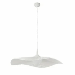 Bover Suspension LED Mediterránia de , blanc, Ø 52 cm, tissu| Suspensions Led|Suspensions