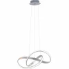 Paul Neuhaus Suspension LED Melinda, 30 W, dimmable, gris acier| Suspensions Led|Suspensions