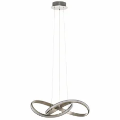 Paul Neuhaus Suspension LED Melinda, 30 W, dimmable, gris acier| Suspensions Led|Suspensions