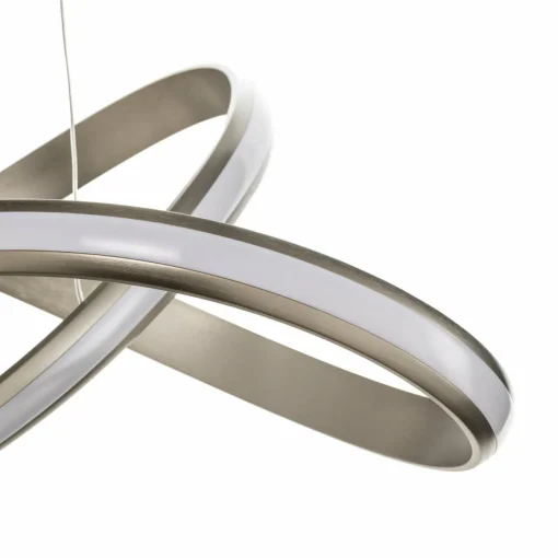 Paul Neuhaus Suspension LED Melinda, 30 W, dimmable, gris acier| Suspensions Led|Suspensions