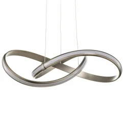 Paul Neuhaus Suspension LED Melinda, 30 W, dimmable, gris acier| Suspensions Led|Suspensions