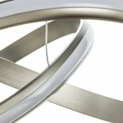 Paul Neuhaus Suspension LED Melinda, 30 W, dimmable, gris acier| Suspensions Led|Suspensions