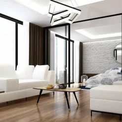 Eko-Light Suspension LED Nero, plastique, noir, à 2 lampes, 80 W| Suspensions Led|Suspensions