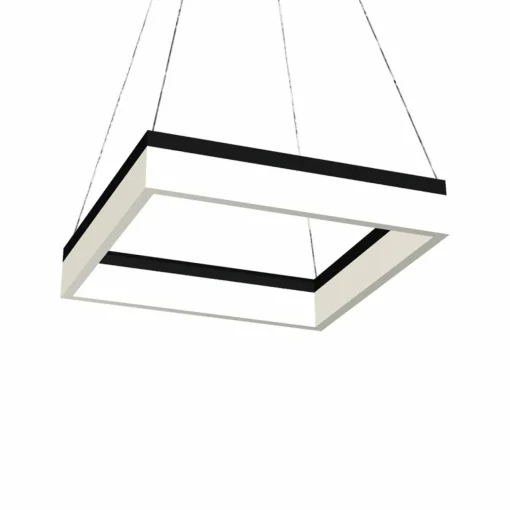 Eko-Light Suspension LED Nero, plastique, noir, à 1 lampe, 32 W| Suspensions Led|Suspensions