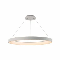 Mantra Iluminación Suspension LED Niseko II, télécommande, Ø 65 cm, blanc| Suspensions Led|Suspensions