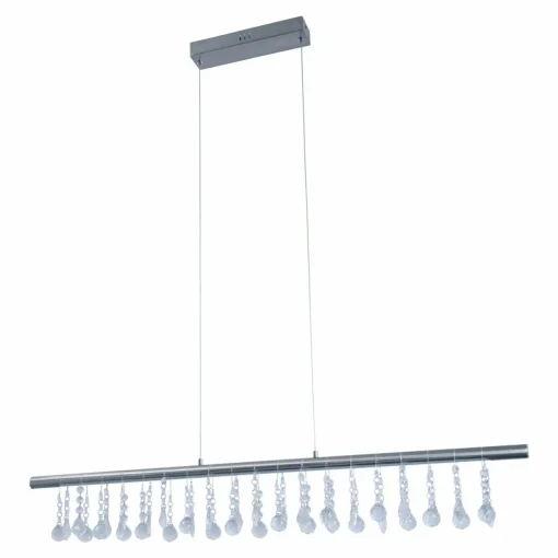 Näve Suspension LED Nobilis, dimmable, nickel satiné| Suspensions Led|Suspensions