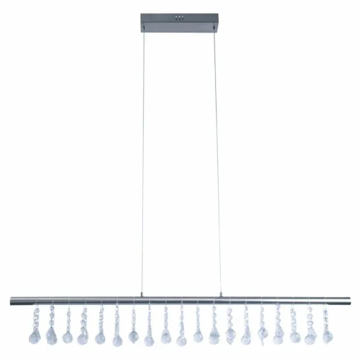 Näve Suspension LED Nobilis, dimmable, nickel satiné| Suspensions Led|Suspensions