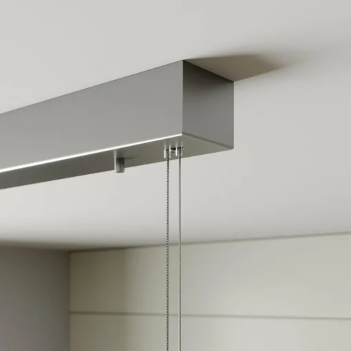 Lucande Suspension LED noire Lio avec motif doré| Suspensions Led|Suspensions