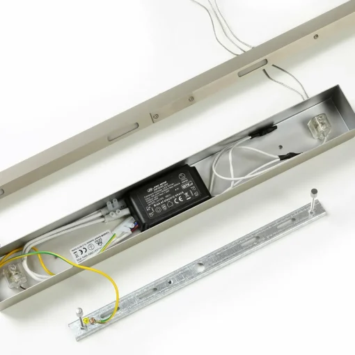 Lucande Suspension LED noire Lio avec motif doré| Suspensions Led|Suspensions