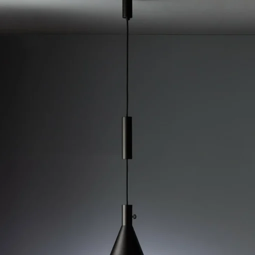 TECNOLUMEN Suspension LED noire mate Eleu| Suspensions Led|Suspensions