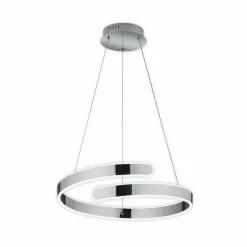 Reality Leuchten Suspension LED Parma, variateur switch, chromée| Suspensions Led|Suspensions