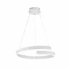 Reality Leuchten Suspension LED Parma, variateur switch, blanche| Suspensions Led|Suspensions