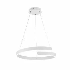 Reality Leuchten Suspension LED Parma, variateur switch, blanche| Suspensions Led|Suspensions