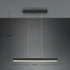Trio Lighting Suspension LED Paros DUOline, poutre, noir| Luminaires Led D'Intérieur