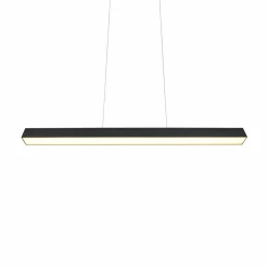 Trio Lighting Suspension LED Paros DUOline, poutre, noir| Luminaires Led D'Intérieur