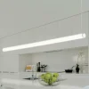 TECNICO by Sforzin Suspension LED Pirgos, 200 cm de long, intensité variable, blanc| Suspensions Led|Suspensions