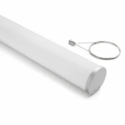 TECNICO by Sforzin Suspension LED Pirgos, 100 cm de long, non dimmable, blanc| Suspensions Led|Suspensions