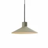 Bover Suspension LED Platet de , noir/gris olive, Ø 20 cm| Suspensions Led|Suspensions