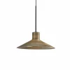 Bover Suspension LED Platet de , noir/laiton Ø 20 cm| Suspensions Led|Suspensions