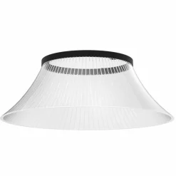 Martinelli Luce Suspension LED Plissé, abat-jour gravé au laser| Suspensions Led|Suspensions