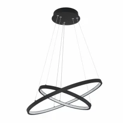 Globo Suspension LED Ralph, 2 lampes, noire| Suspensions Led|Suspensions