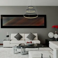 Globo Suspension LED Ralph, trois lampes, noire| Suspensions Led|Suspensions