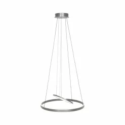 Steinhauer Suspension LED Ringlux, 3 lampes acier, Ø 60 cm| Suspensions Led|Suspensions