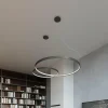 SOLLUX LIGHTING Suspension LED Rio 55, horizontale 3 000 K noire| Suspensions Led|Suspensions