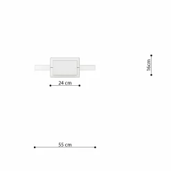 SOLLUX LIGHTING Suspension LED Rio 55 verticale 3 000 K noire| Suspensions Led|Suspensions
