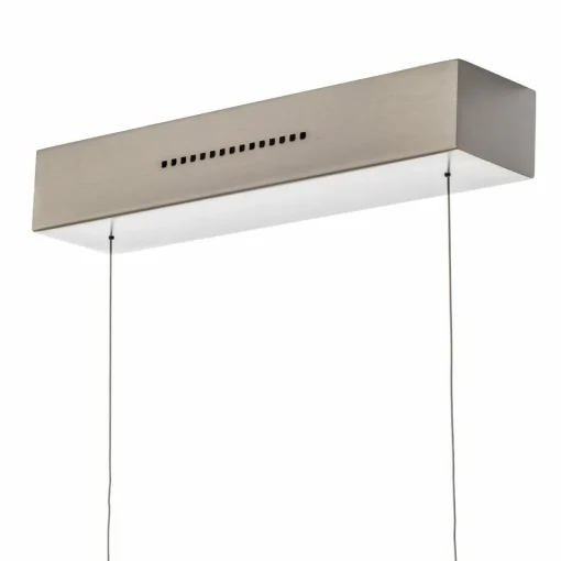 Knapstein Suspension LED Runa, nickel, longueur 92 cm| Suspensions Led|Suspensions