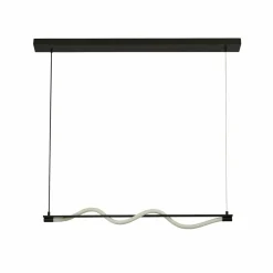 Searchlight Suspension LED Serpent, noir/blanc, métal, intensité variable| Suspensions Led|Suspensions