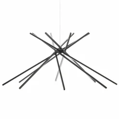 Eco-Light Suspension LED Shanghai à 8 lampes 4 000 K noire| Suspensions Led|Suspensions