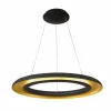 ACB ILUMINACIÓN Suspension LED Shiitake, noire/dorée| Suspensions Led|Suspensions