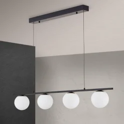 ORION Suspension LED Snowball, à 4 lampes| Suspensions Led|Suspensions