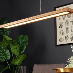 Eco-Light Suspension LED Solaris 3-Step-dim bois 70 cm| Suspensions Led|Suspensions