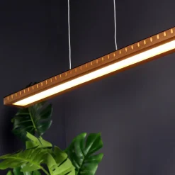 Eco-Light Suspension LED Solaris 3-Step-dim bois 70 cm| Suspensions Led|Suspensions