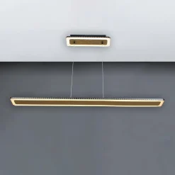 Eco-Light Suspension LED Solaris 3-Step-dim dorée 120 cm| Suspensions Led|Suspensions