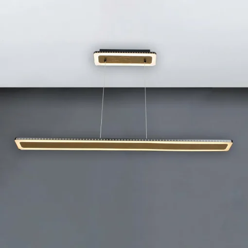 Eco-Light Suspension LED Solaris 3-Step-dim dorée 120 cm| Suspensions Led|Suspensions