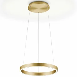Knapstein Suspension LED Svea-40, capteur de gestes, dorée| Suspensions Led|Suspensions