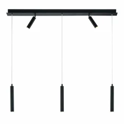 HELL Suspension LED Tom, à 5 lampes, noire| Suspensions Led|Suspensions