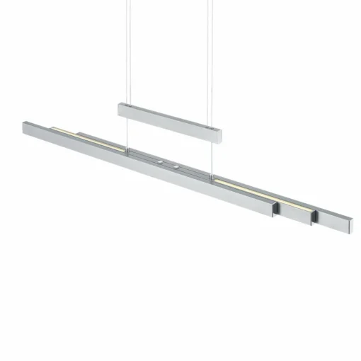 Trio Lighting Suspension LED Trajan, 2.700-5.000K, nickel mat| Suspensions Led|Suspensions