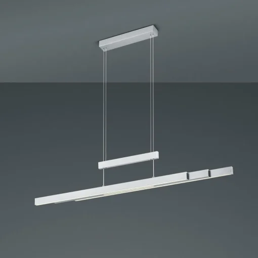 Trio Lighting Suspension LED Trajan, 2.700-5.000K, nickel mat| Suspensions Led|Suspensions